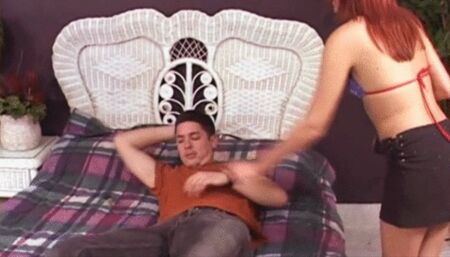 part 1,  Our guy finger fucks her while spanking her ass