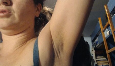 Unshaved armpits again