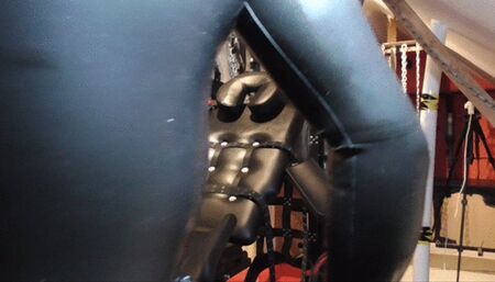 Rubber Drone Fucking Machine Orgasms