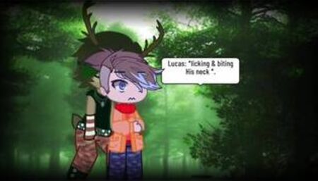 Micheal get fucked by  The Horny Deer  {First video }