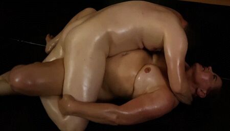 Samantha St James Vs Hanz - SexWrestle Challenge Match