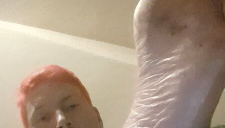 I'm your Master,you are my foot slave,my servant 2