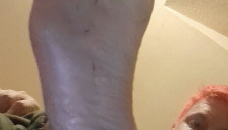 I'm your Master you are my foot slave,sicko pervert!