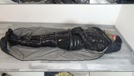 Wife in warm bondage 5, full video (parts: 'Open sack' and 'Closed sack')