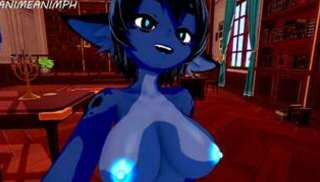 Smolder the Smol Dragon Hentai 3d