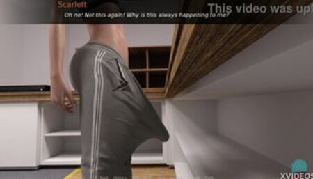 [Gameplay] She struggles with that giant cock • MILF BREEDER #06