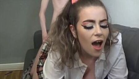 I Fuck Barely Legal while she was doing Homework - HD