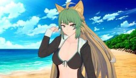 Fate Grand Order: HOT BEACH SEX WITH ATALANTA (3D Hentai)