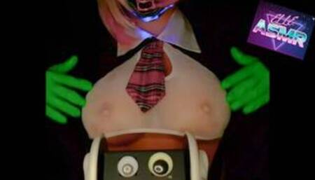 O_o ASMR Super Wet Boobs Sounds Slimy Schoolgirl --- Elle ASMR