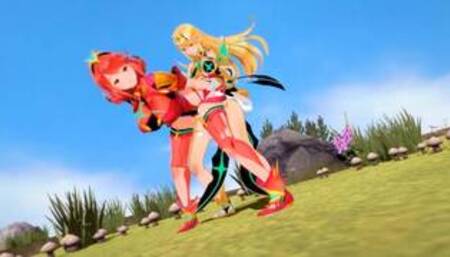 【MYTHRA】【FUTANARI 3D】【PYRA】【XENOBLADE】