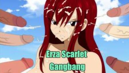 Hentai NNN Reward: Erza Scarlet Gangbang (Fairy Tail)