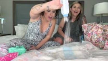 STEPMOMMY AYLA BRINGS BAILEY TO MEET HER DIPEY BOY 720p