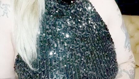 Winston Long *Lipstick Black * Nose exhales*** Mini dress *Long Drag *Coughing # High heels