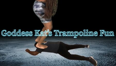 Goddess Kat’s trampoline fun