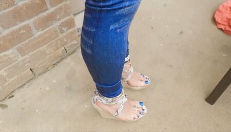 CD Foot Goddess Jay (Wedges and Heels)