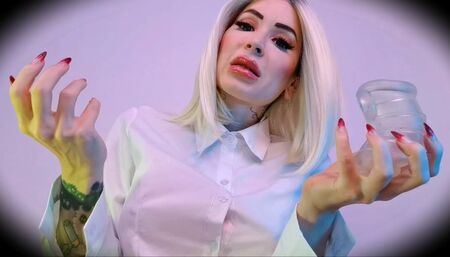 Locked and denied by your step-mommy  -  CHASTITY TEASE, KEY HOLDER