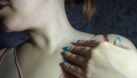 Swallow grape and cum