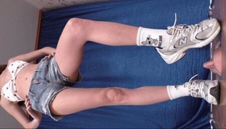 Trampled by New Balance 530 sneakers (part 1 of 4), flo495x 1080p