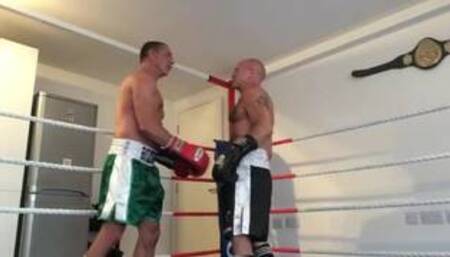 Training session with some male bonding