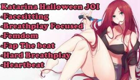 Katarina's Halloween (Hentai JOI) (League of Legends) [Femdom, Facesitting, Breathplay, Smotherbox)