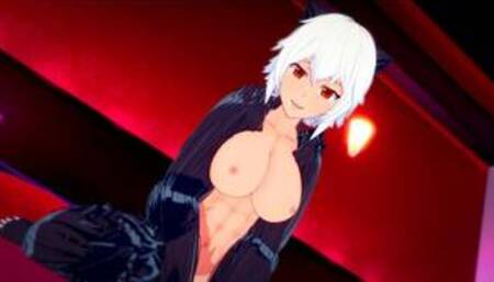 KB: HOT NIGHT WITH Hitomi Uzaki (3D Hentai)