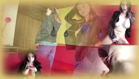 The beautiful Horimiya giving herself delicious pleasure