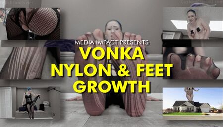 Vonka Nylon And Feet Growth