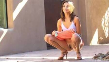 Beautiful Roxanna Perfect Slender Athletic Body