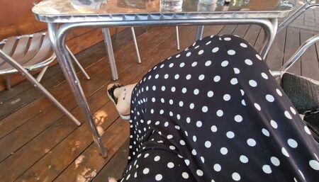 Hot sexy feet in a summer day in Italy