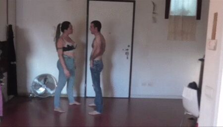 MASTER KING OF PAIN VS MISTRESS LETICIA CASTRO , THE REVENGE PART 1