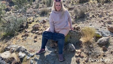 World’s most scenic pee compilation road-tripping across the southwestern United States