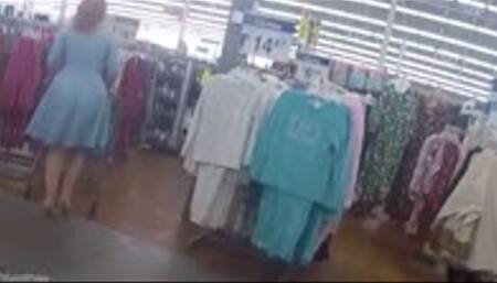 #UncandidlyCandid_BlatantFootPerving: Risky Mature Walmart Soles Cold Approach Win - Paige PRT1