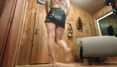 sexy dancing and stomping on your cock