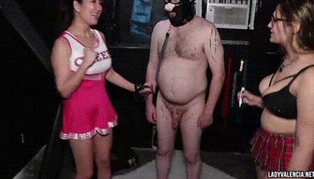 Mean Girls Humiliate Piggy's Small Dick