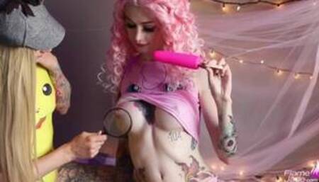 Pikachu and Jigglypuff Sensual Masturbate Ass Hole Sex Toys