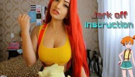 JOI Cosplay Misty Jerk Off Instruction Big Boobs Big ass Teasing Queen