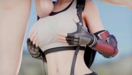 Tifa Blowjob from Final Fantasy Animation
