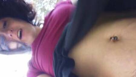 Hotwife Vixie creampied in a graveyard