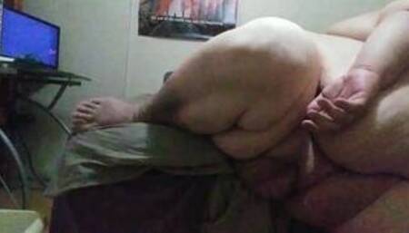 Ssbhm masturbating on the edge of the bed