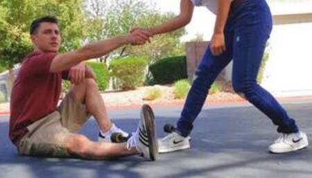 Skater Boy Fucks Little Asian Neighbor - Jada Kai