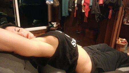 milf relaxing moments