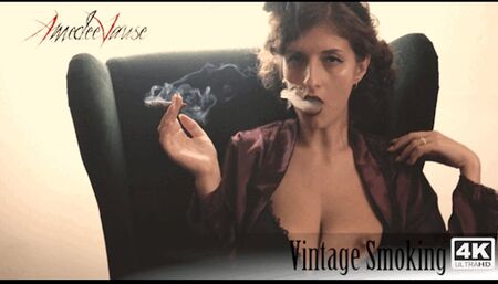 Vintage Smoking (FHD) - Elegant, Classic Smoking Fetish Show with a Vintage Tone!