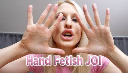 Hand Fetish Oily Palm stretching JOI