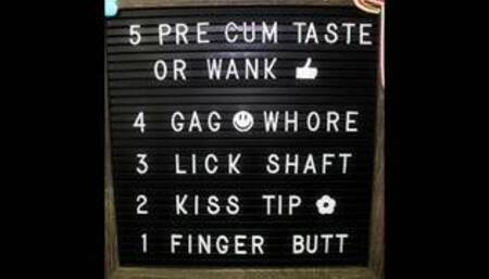 Easy Sissy Joi Game for Fags