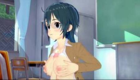 Miharu Mikuni After Class - Kiss x Sis - 3D Hentai