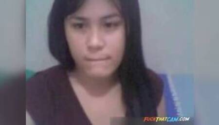 Asian Girl Masturbating