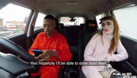 Squirting inked babe nailed with BBC before sucking in POV