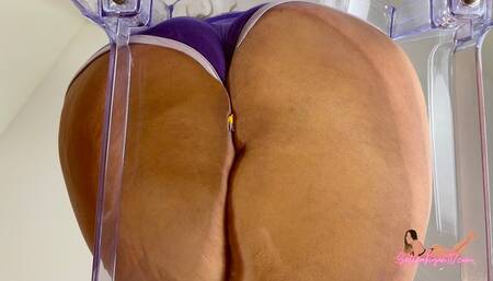 Crushed Under Giantess Classmate's Ass 4K