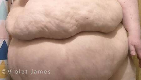 In the Shower with SSBBW Violet James