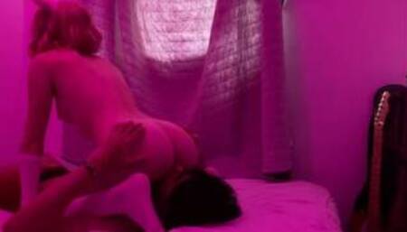 playing animal crossing while he drowns in my dripping wet pussy